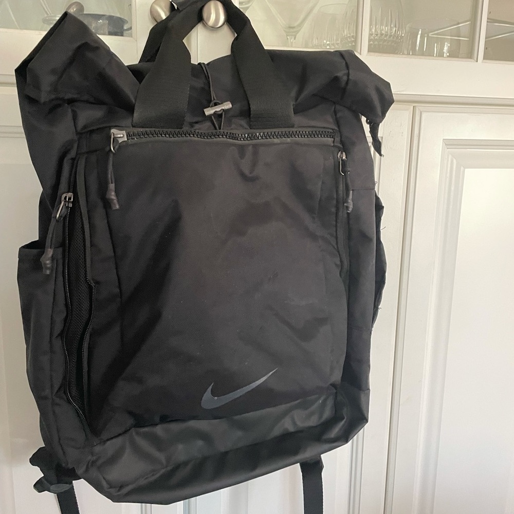 Black Nike laptop backpack